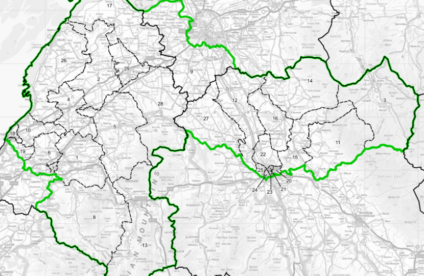 Penrith and Solway Constituency Map