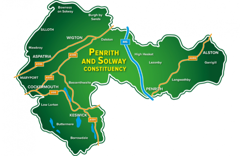 Penrith and Solway Map