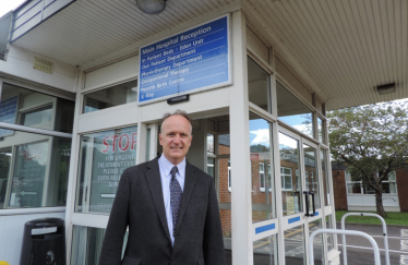 Neil Hudson at Penrith urgent care centre